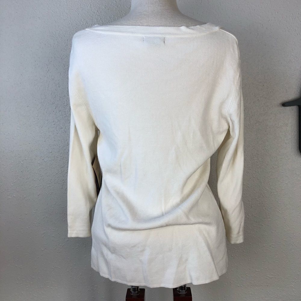 NWT Multiples 3/4 Sleeve Top Size P/L - Picture 5 of 7